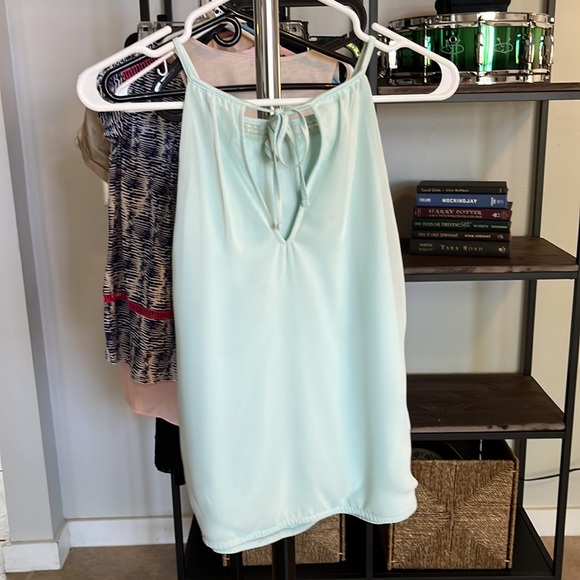 Mint green camisole with beading - Picture 3 of 3
